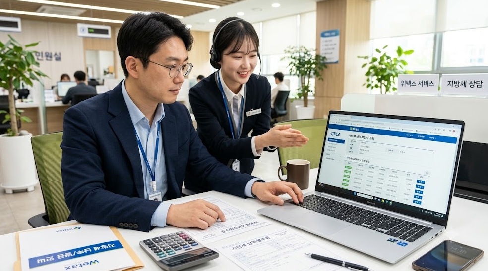 지방세 납부확인서 발급방법