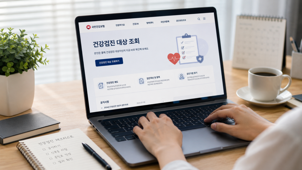 건강검진 대상자 조회 