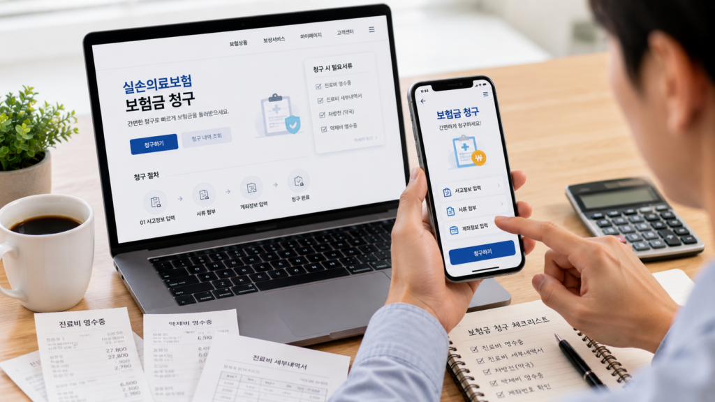 실손보험 청구 방법