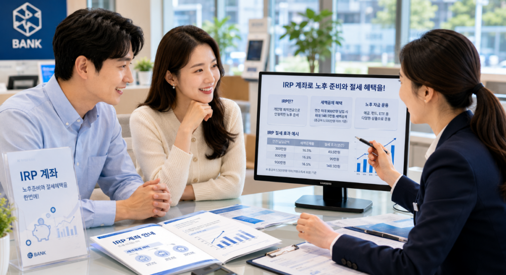 IRP 계좌 개설 방법