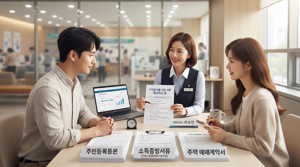 디딤돌대출 필요서류 확인