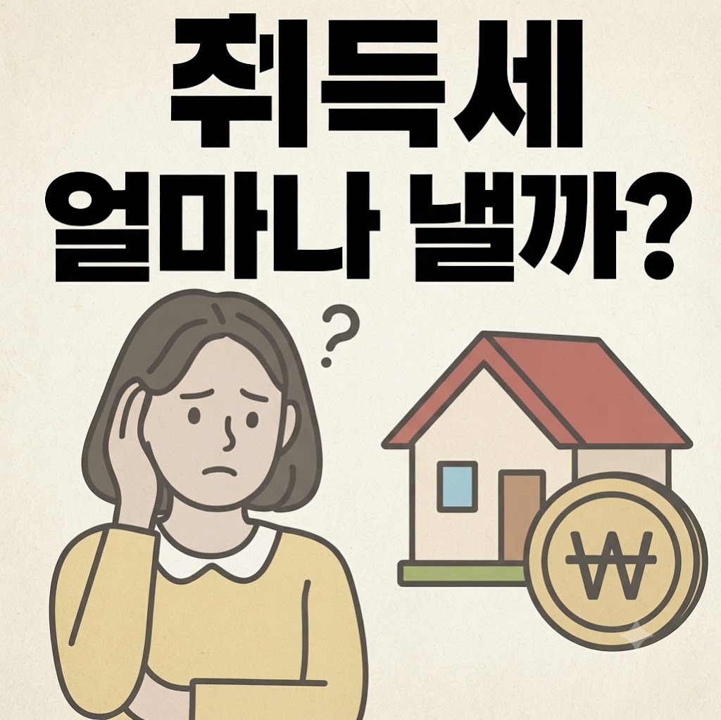 취득세 계산방법