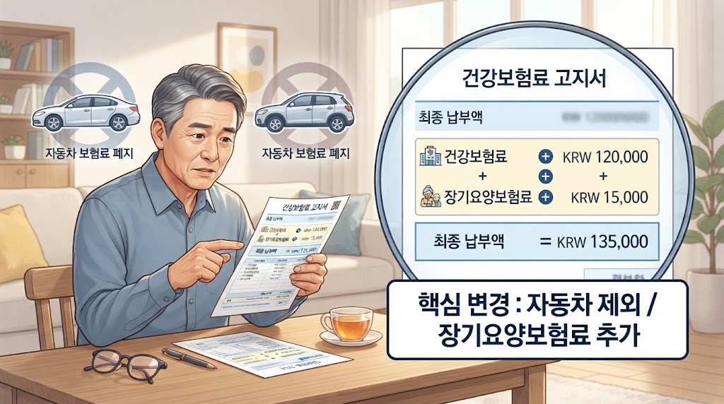 지역가입자 건강보험료 계산 방법 쉽게 이해하기