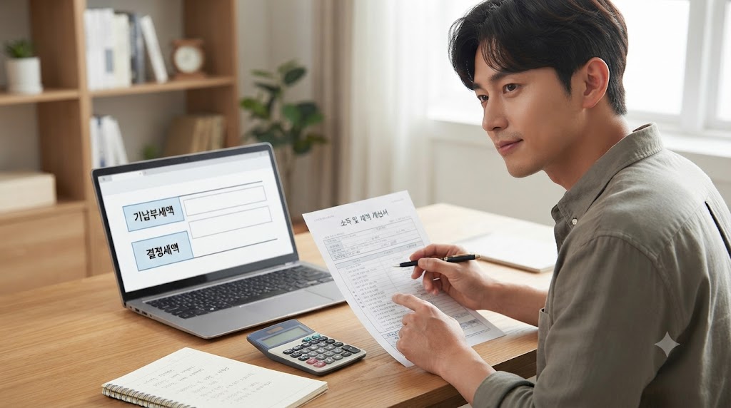 종합소득세 환급금 조회 방법