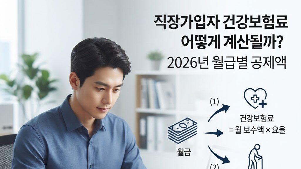 직장가입자 건강보험료는 어떻게 계산될까