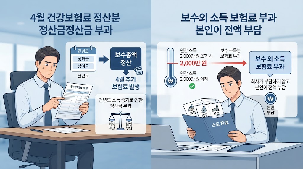 직장가입자 건강보험료는 어떻게 계산될까