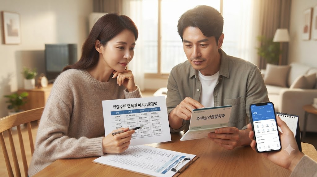청약 예치금 비용·조건·주의사항
