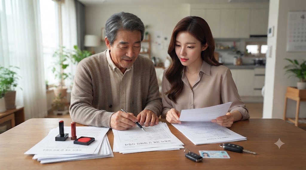 자동차 가족 간 명의이전 방법